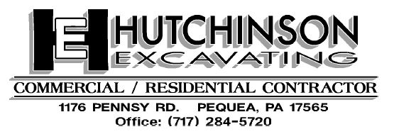 Logo, Hutchinson Excavating, Inc. - Excavation Contractors